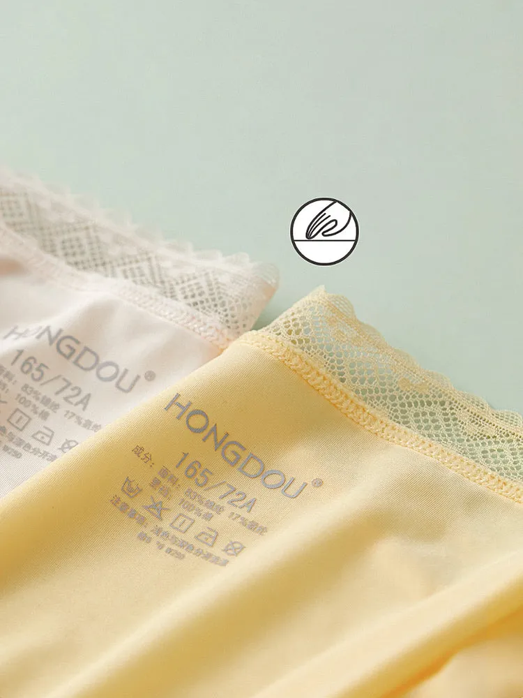 3-Pack Women's Lace Breathable Seamless Underwear