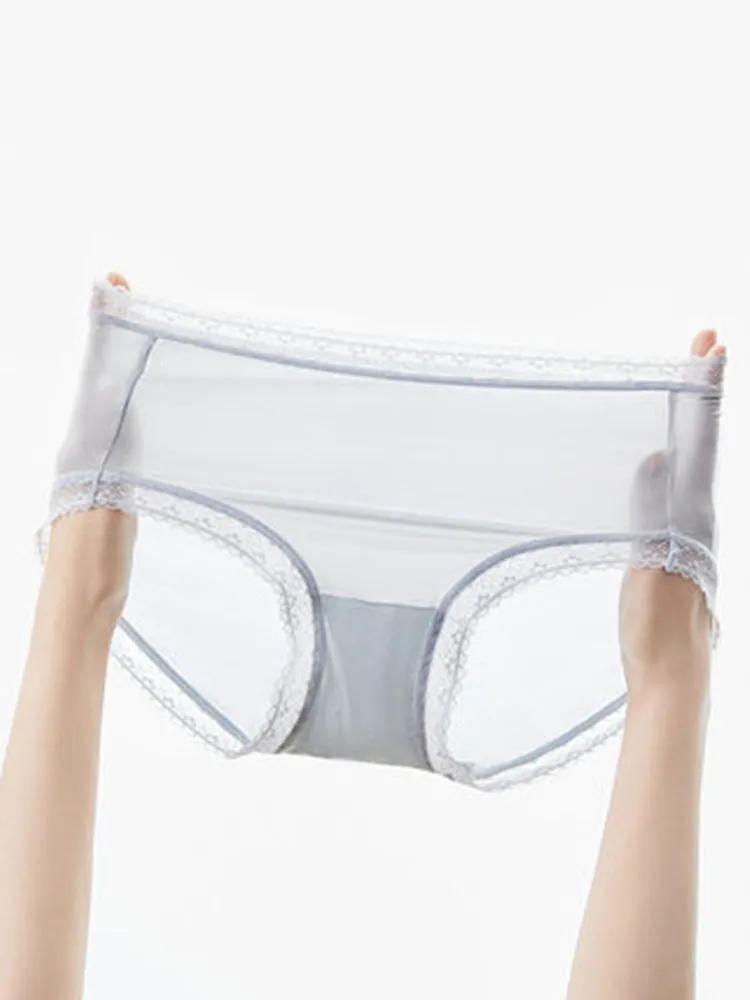 3-Pack Women's Lace Breathable Seamless Underwear