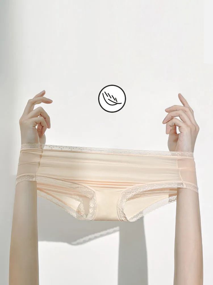 3-Pack Women's Lace Breathable Seamless Underwear