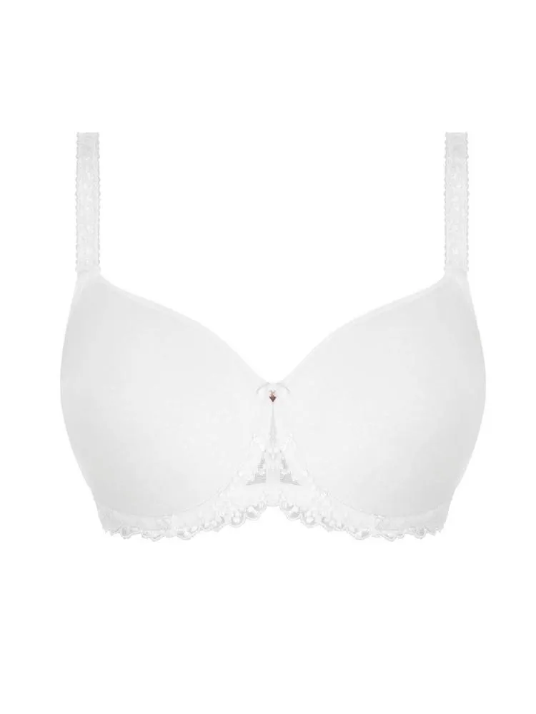 Ana Moulded Spacer Bra - White