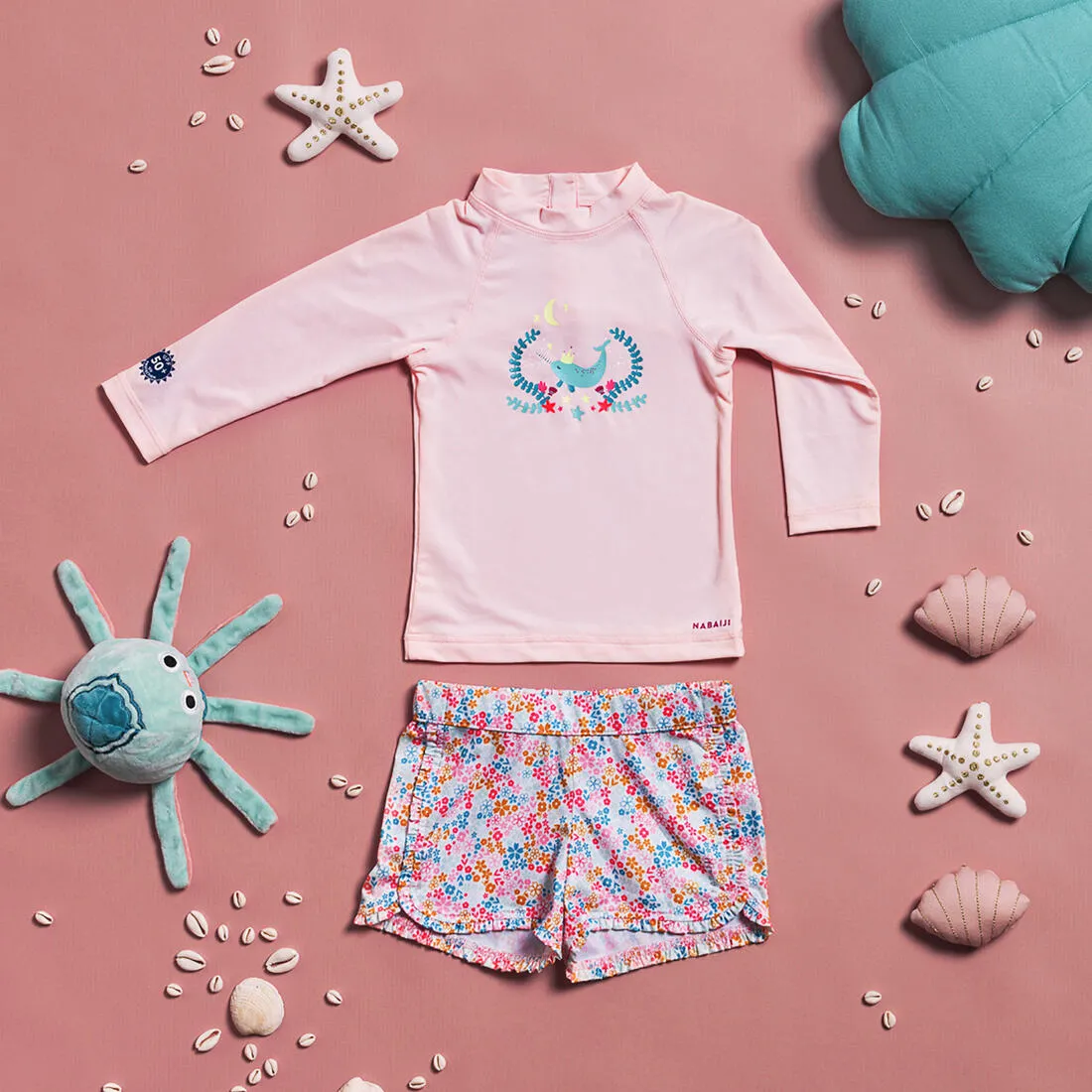 Baby Rash Vest Printed Long-sleeved