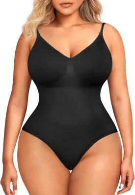 BRABIC Bodysuit for Women Seamless Tummy Control Shapewear Sleeveless Tank Tops Body Shaper