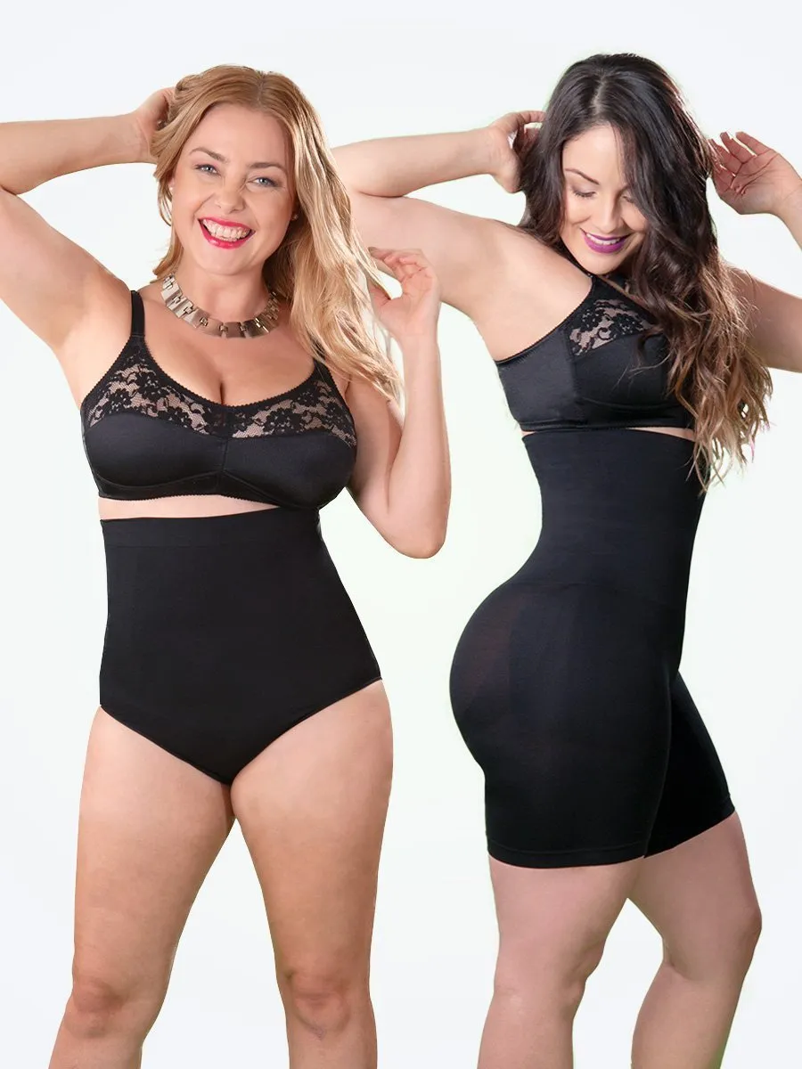 Bundle Empetua™ - 1 High Waisted Shaper Panty   1 High Waisted Shaper Shorts