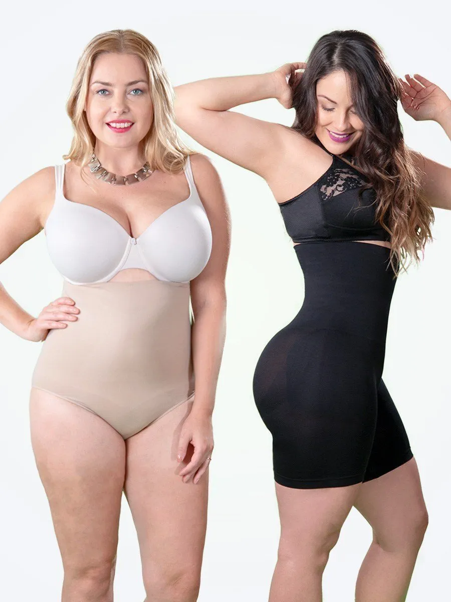Bundle Empetua™ - 1 High Waisted Shaper Panty   1 High Waisted Shaper Shorts