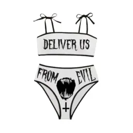 Deliver Us From Evil High Waist Bikini