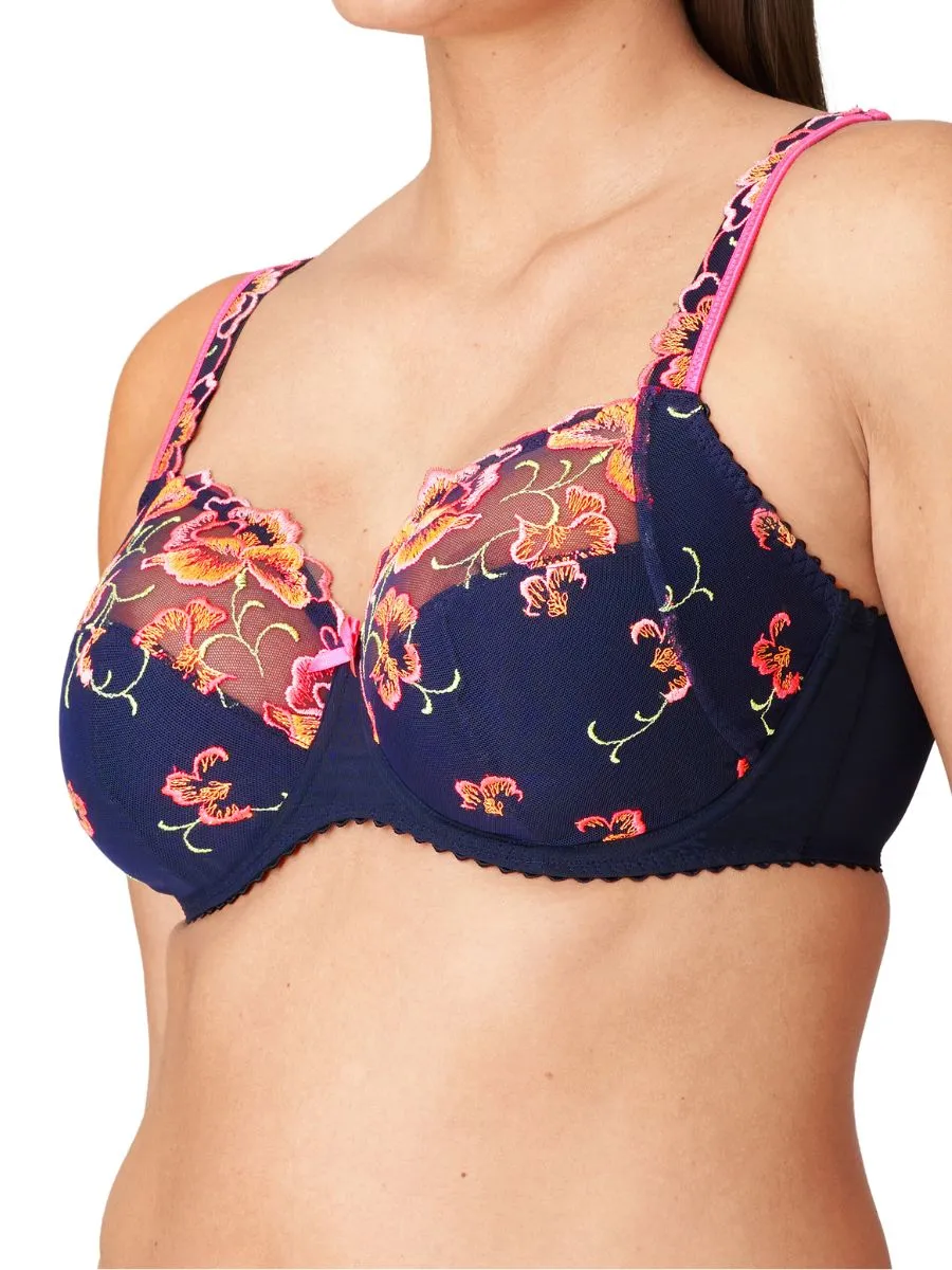 Devdaha Full Cup Bra  - Velvet Blue