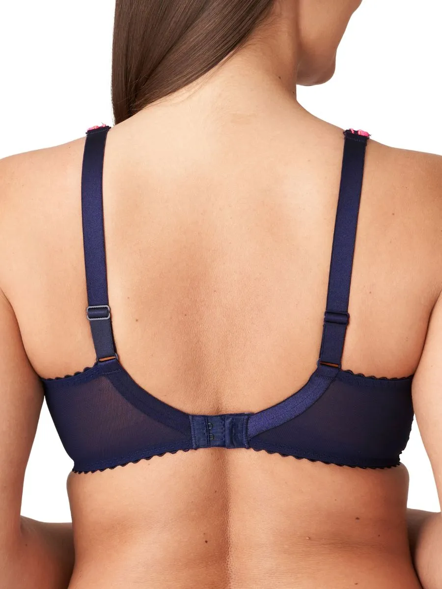 Devdaha Full Cup Bra  - Velvet Blue