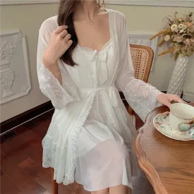 Fairy Robe with Babydoll Nightdress Set