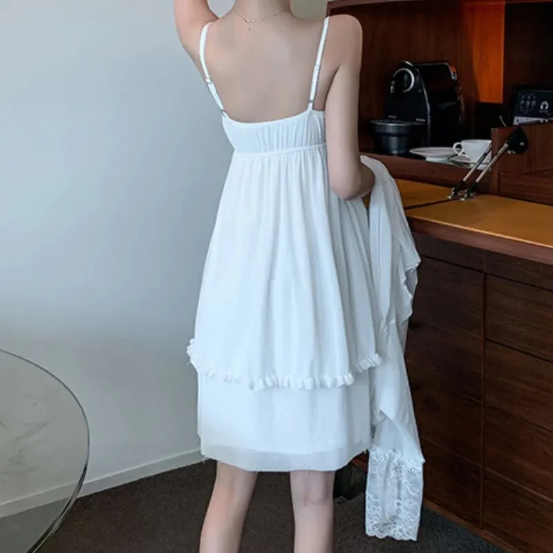 Fairy Robe with Babydoll Nightdress Set