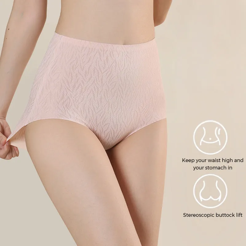 Female High-Waisted Non Marking Nude Panties
