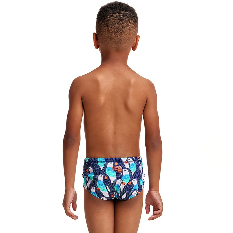 Funky Trunks - Pengoo Parade - Toddler Boys Printed Trunks