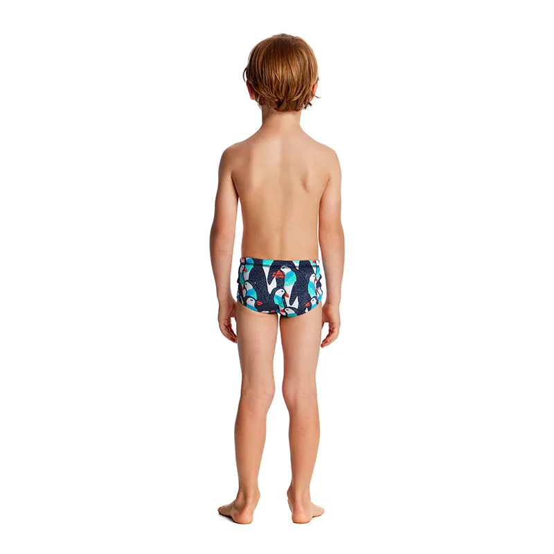 Funky Trunks - Pengoo Parade - Toddler Boys Printed Trunks