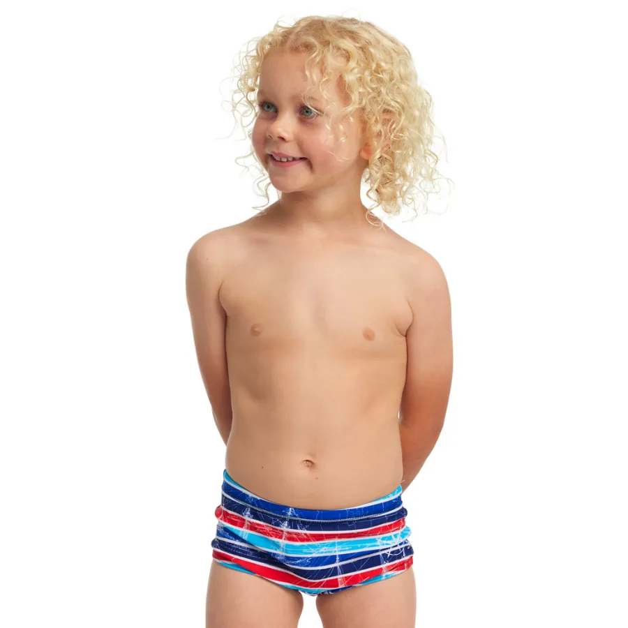 Funky Trunks Toddler Boys Printed Trunks FT32T - Posh Spice