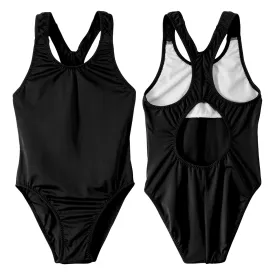 Girls Junior Guard 1-Piece Racer Tank Swimsuit (READ SIZING)