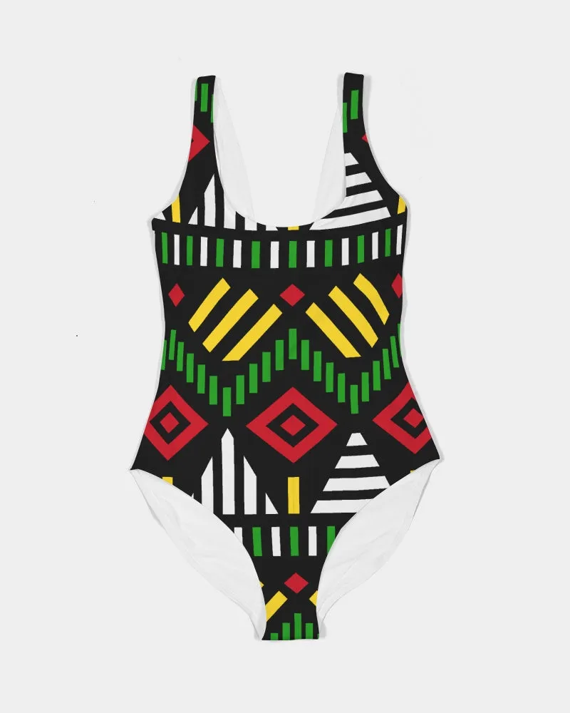 Guyanese Swag Monarch One-Piece Women's Swimsuit
