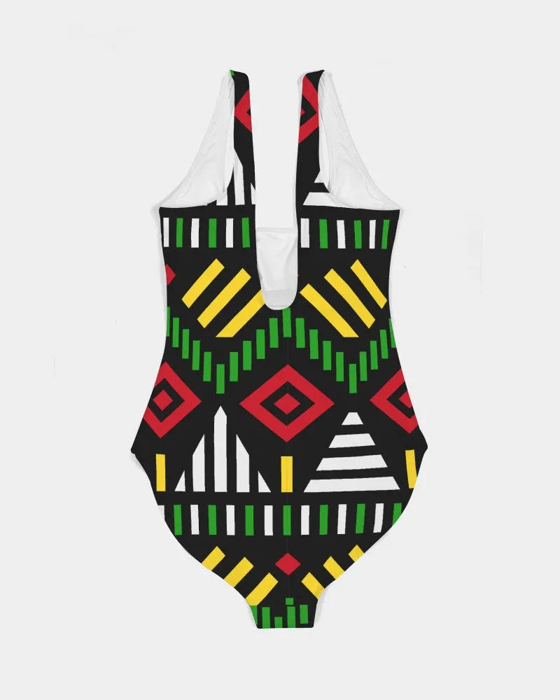 Guyanese Swag Monarch One-Piece Women's Swimsuit