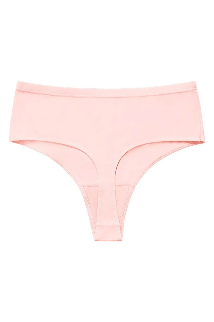 High Waisted Thong Panty