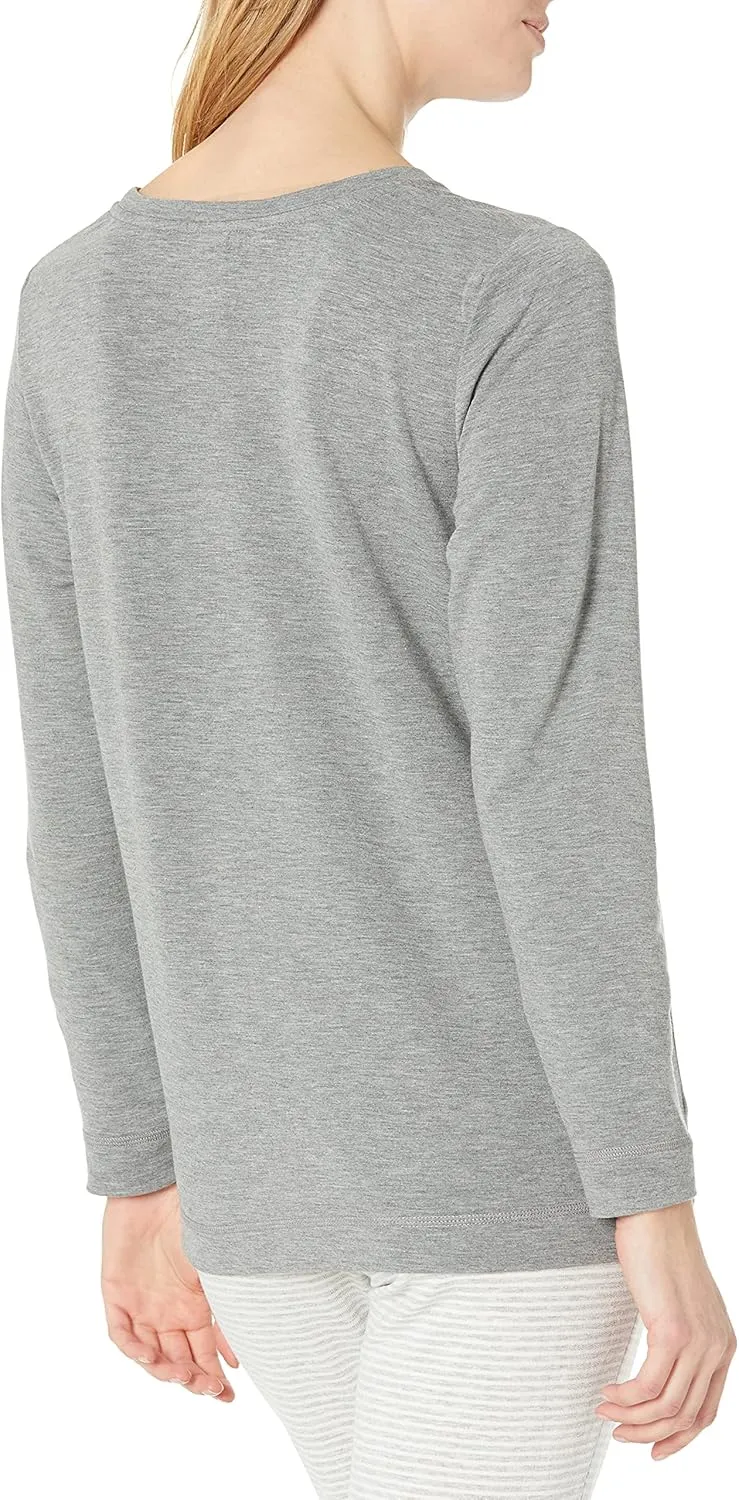 HUE Women's Solid French Terry Lounge Separates