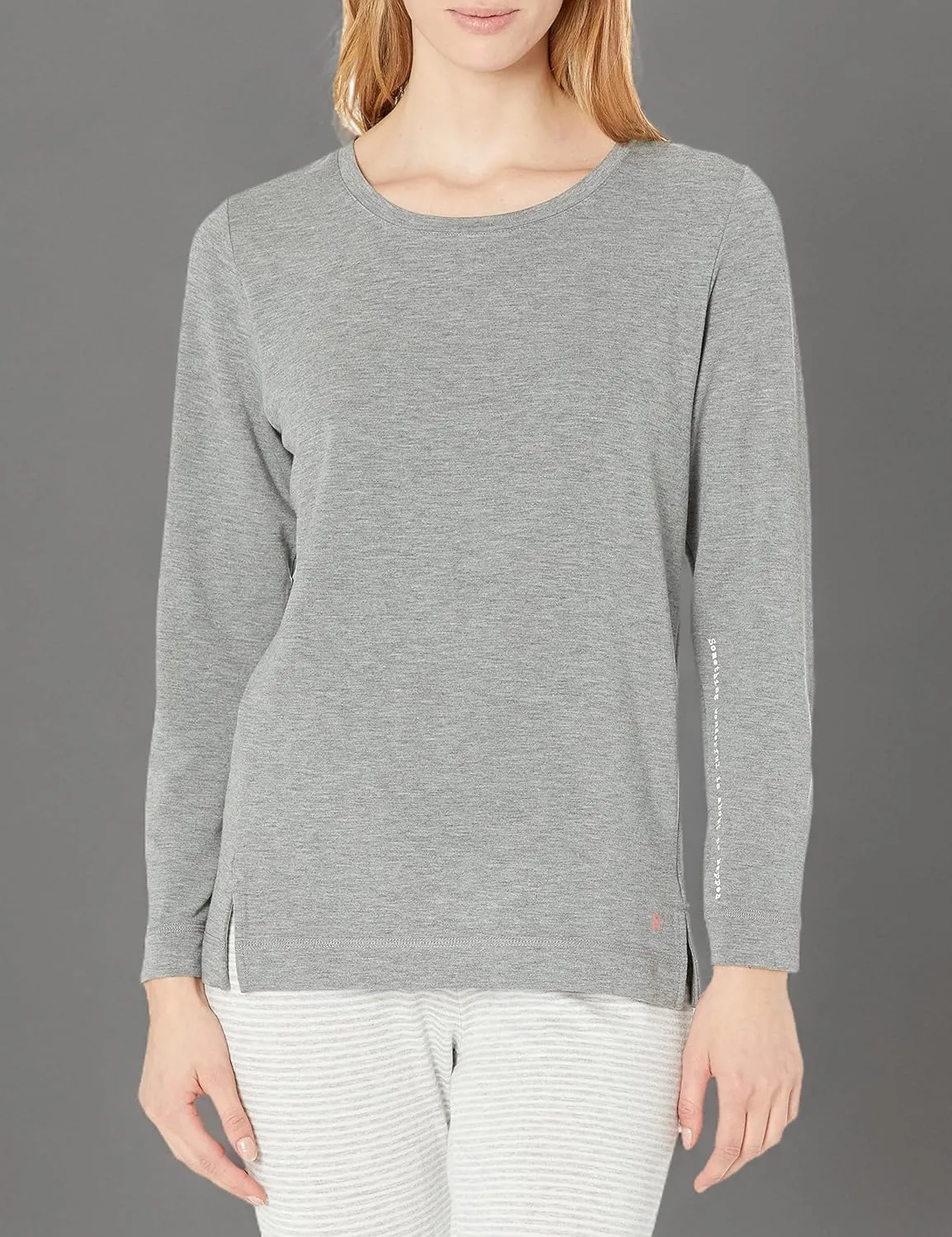 HUE Women's Solid French Terry Lounge Separates