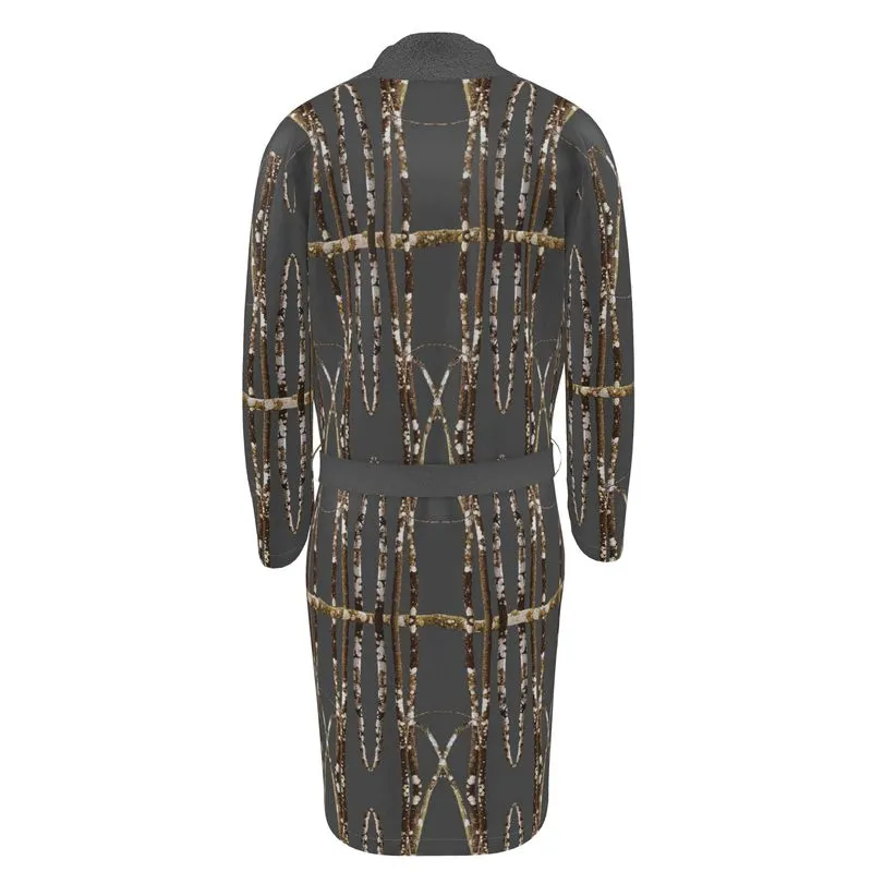 Lichen Log Grey Bathrobe