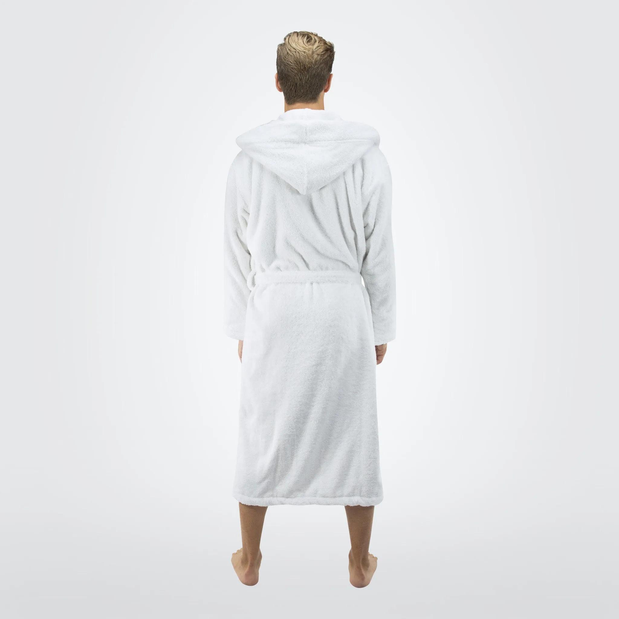 Men's 20 oz. Deluxe Turkish Cotton Hooded Bathrobe
