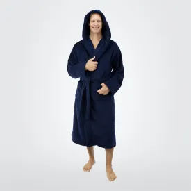 Men's 20 oz. Deluxe Turkish Cotton Hooded Bathrobe