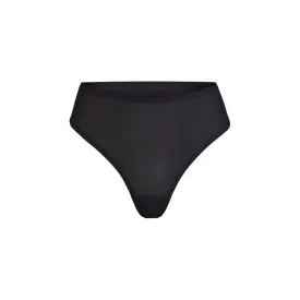 NAKED HIGH WAISTED THONG | ONYX
