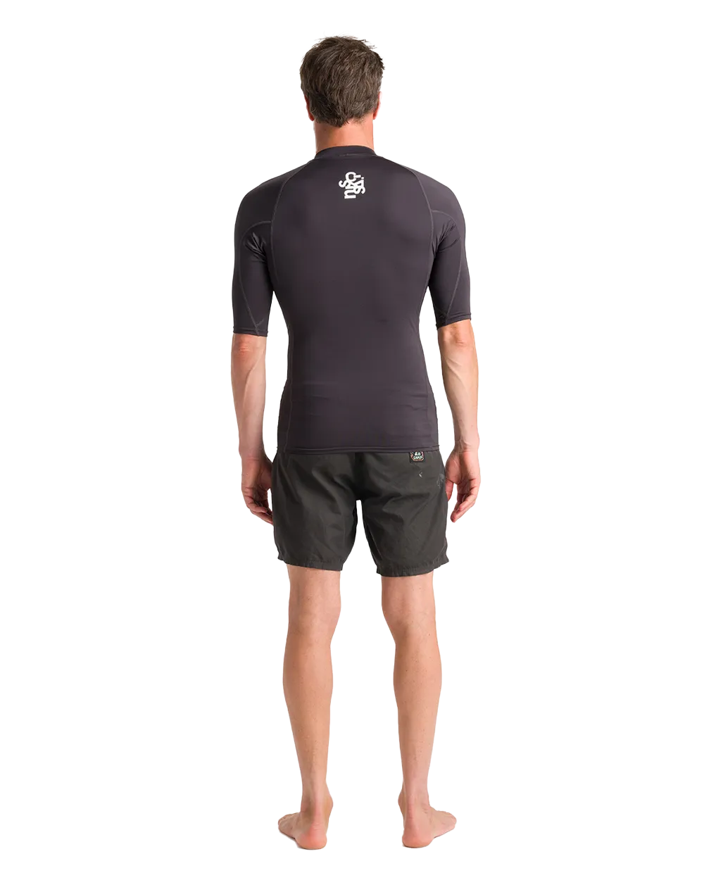 Nuwave Basics Rash Vest in Anthracite