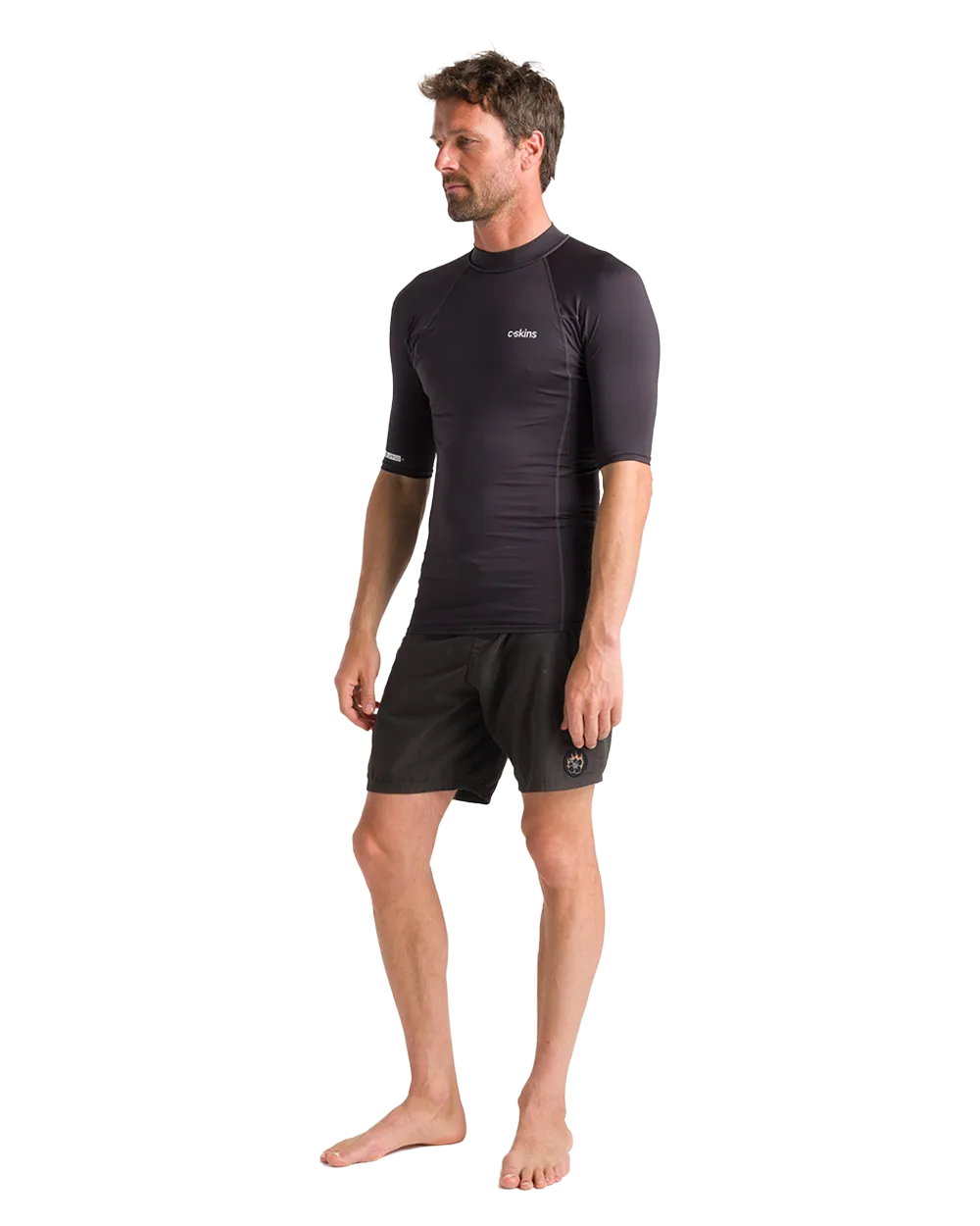 Nuwave Basics Rash Vest in Anthracite