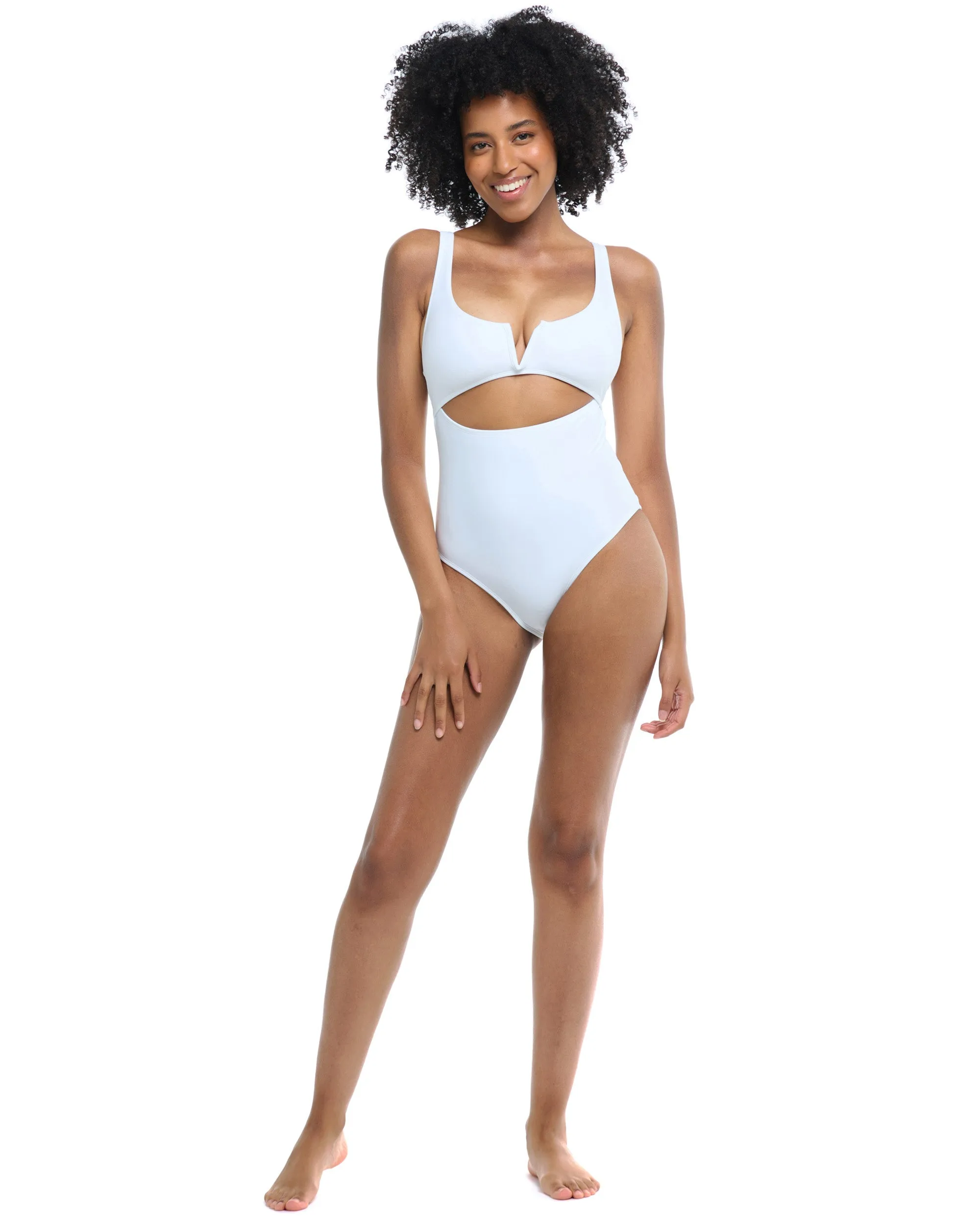Smoothies Eli One-Piece Swimsuit - Snow