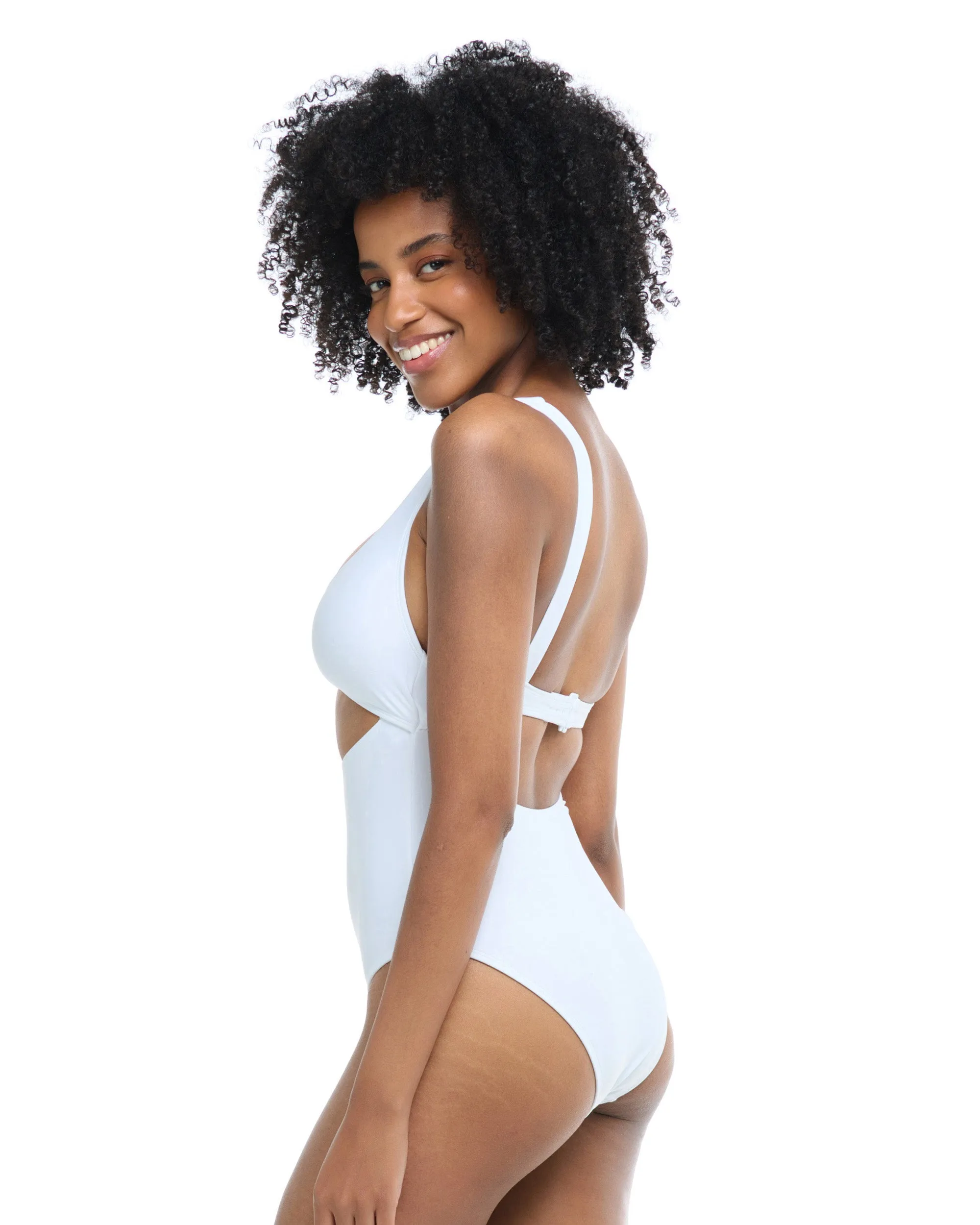Smoothies Eli One-Piece Swimsuit - Snow