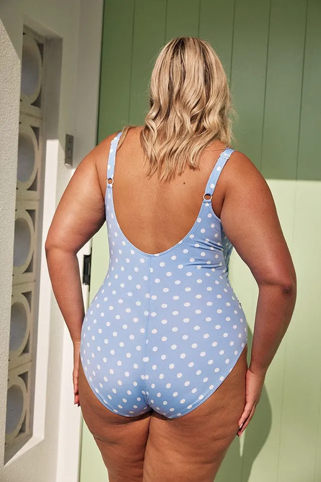 Vintage Dots Chlorine Resistant Tank One Piece