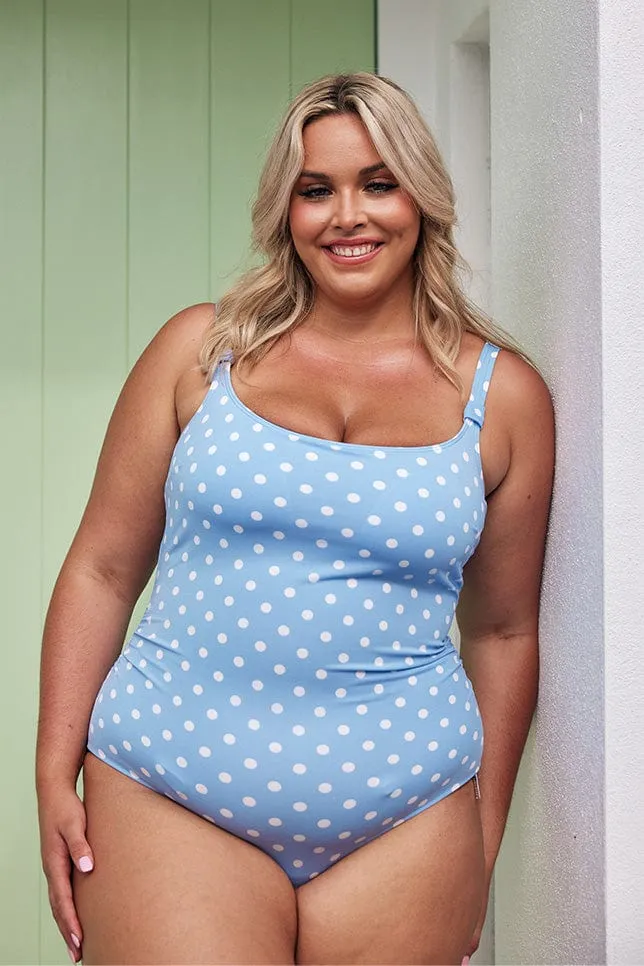 Vintage Dots Chlorine Resistant Tank One Piece