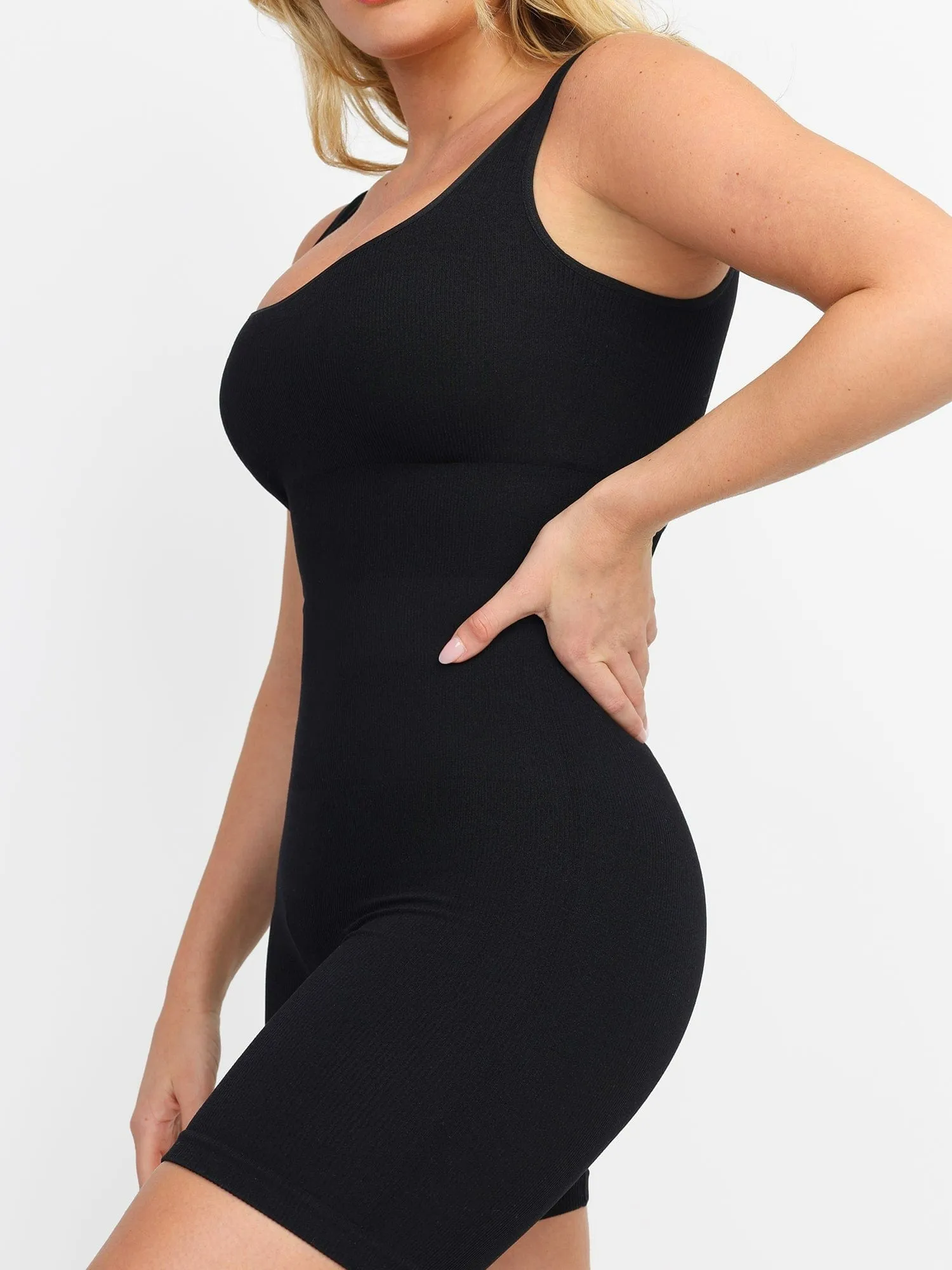 Wholesale Seamless Square Neck One Piece Sport Romper