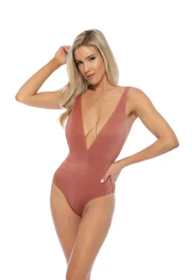 WOMEN SWIMSUIT V NECKLINE BEACH JOY