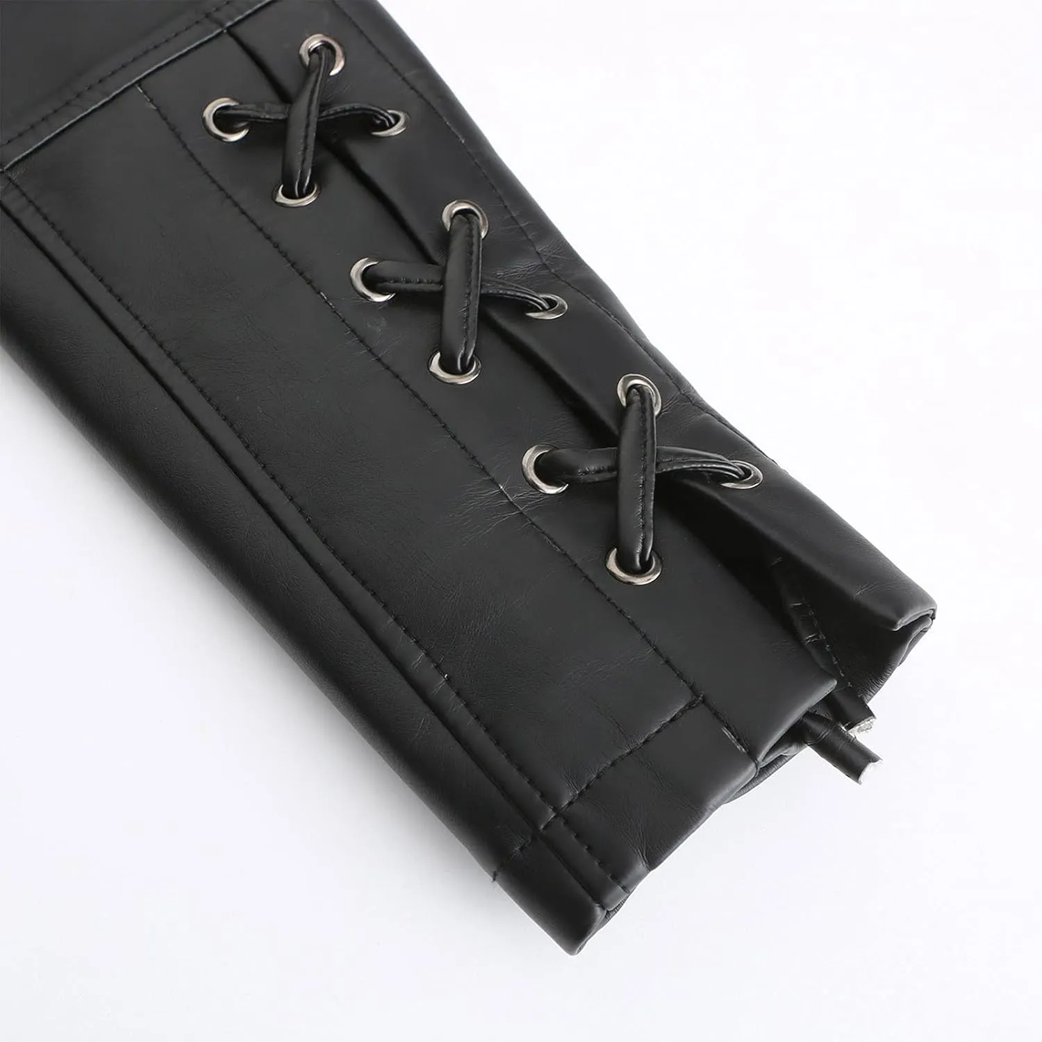 Women Waterproof PU Leather Jackets, Cropped Stand Collar Zipper Biker Jacket Fitted PU Cycling Motorcycle Jacket Coats